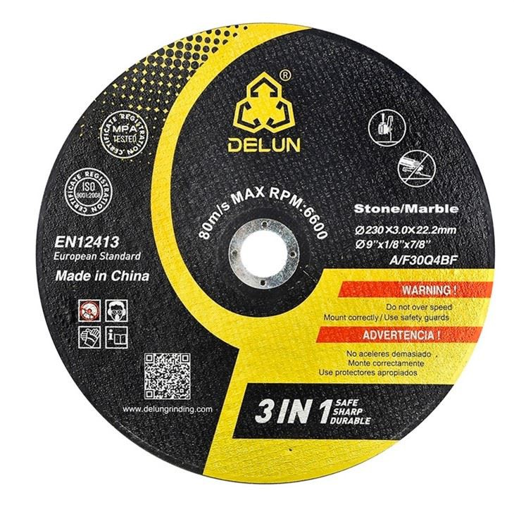 سٹینلیس سٹیل کے لیے ہائی اینڈ کٹنگ ڈسک 9 انچ