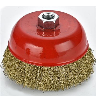 5 انچ کرمپڈ کپ برش